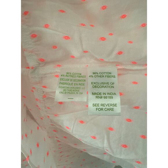 Lilly Pulitzer Kipper Swim Coverup Tangelo Neon Clip Size L/XL - Picture 11 of 12